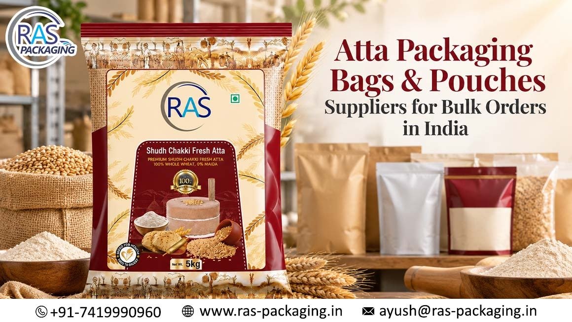 Atta Packaging Bags & Pouches Suppliers